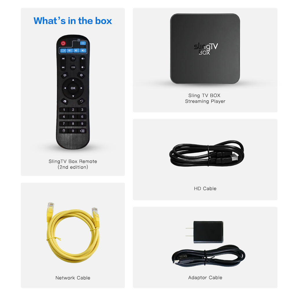 SlingTV Box S5 Max - Includes Adult Channels